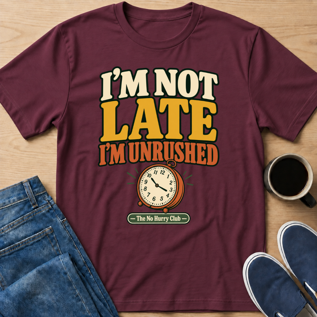 I'm Not Late T-Shirt
