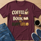 Coffee + Book T-Shirt