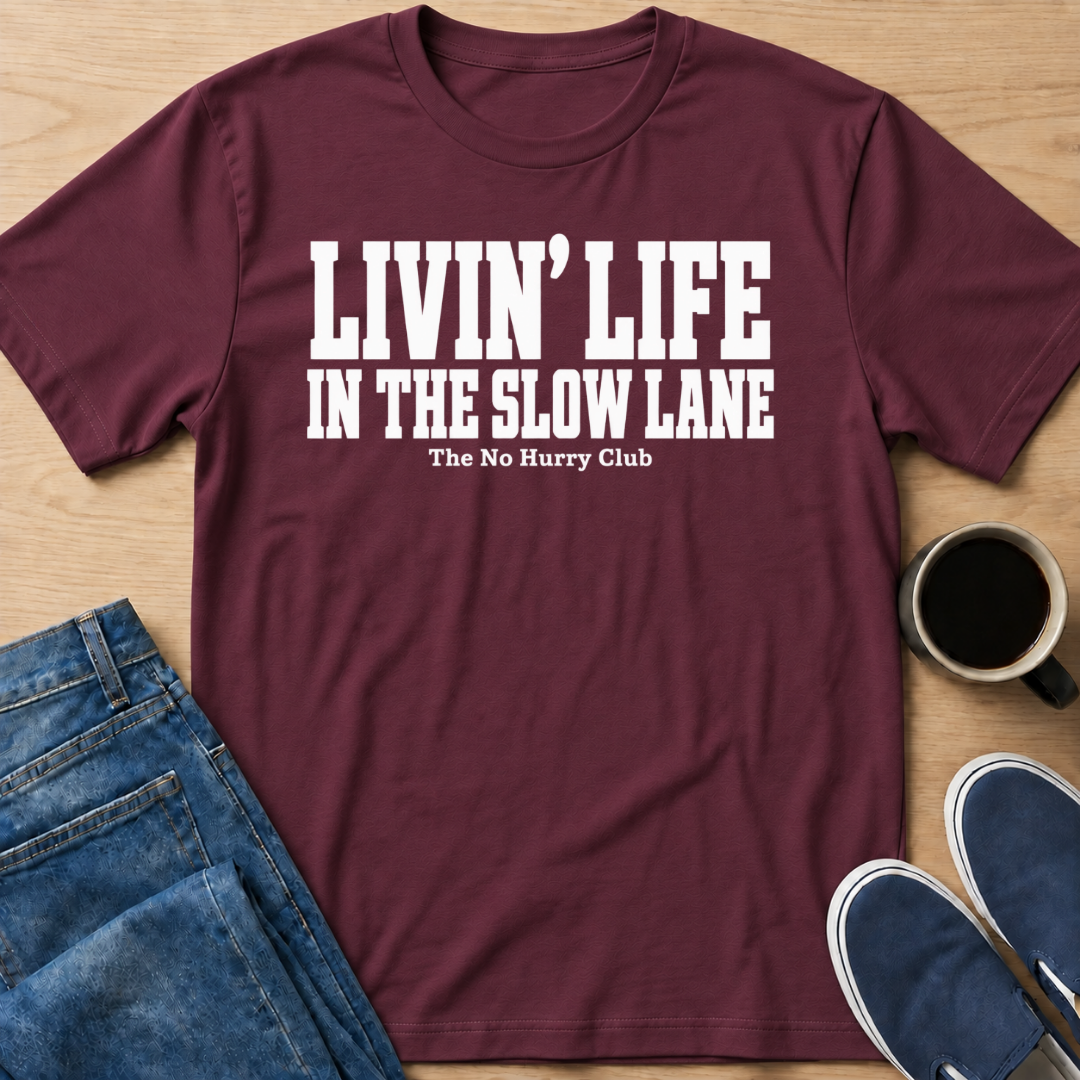 Livin' Life White T-Shirt