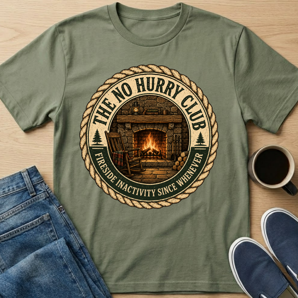 Fireplace Badge T-Shirt