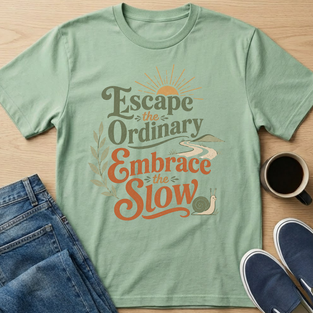 Embrace the Slow Snail T-Shirt
