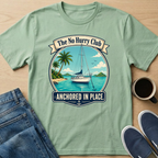 Anchored in Place Sailboat T-Shirt