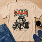 Calm Raccoon T-Shirt