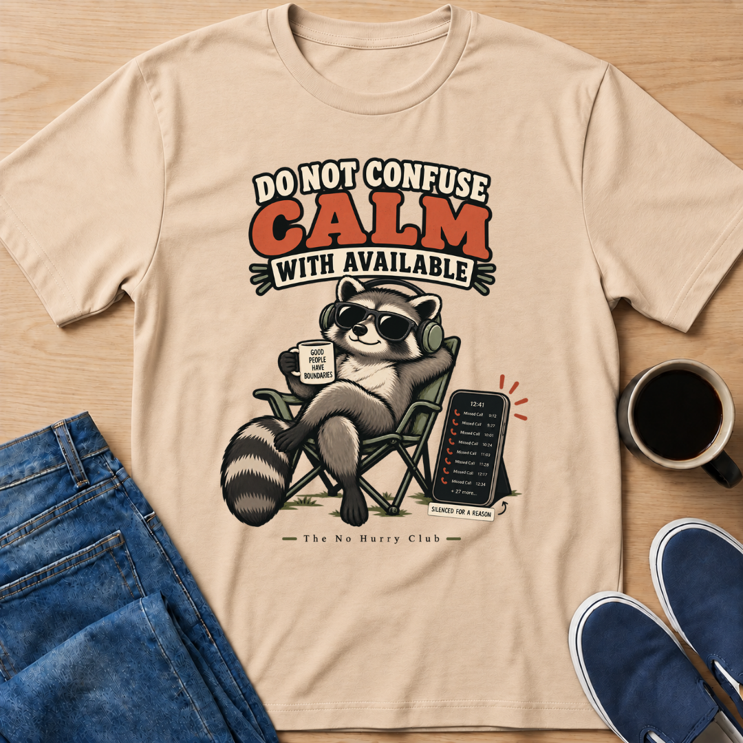 Calm Raccoon T-Shirt