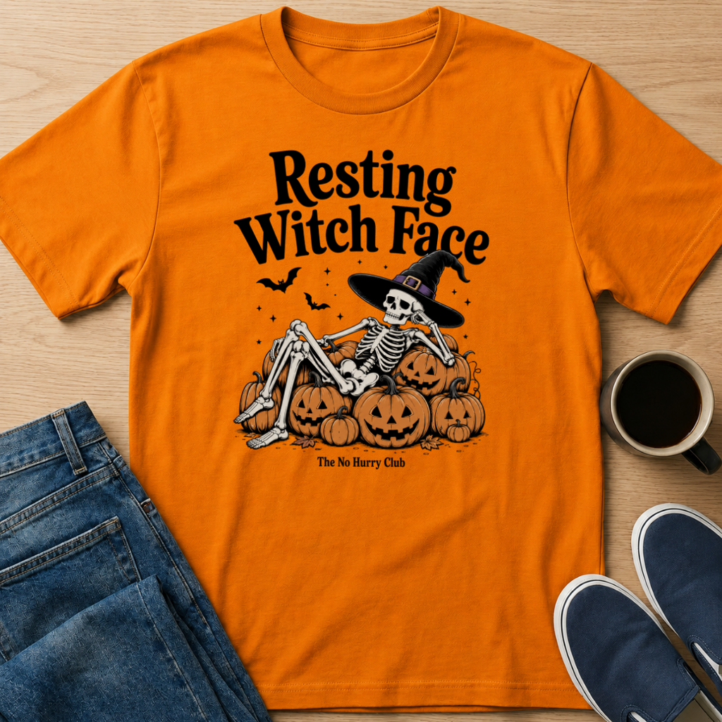 Resting Witch Face Skelly T-Shirt