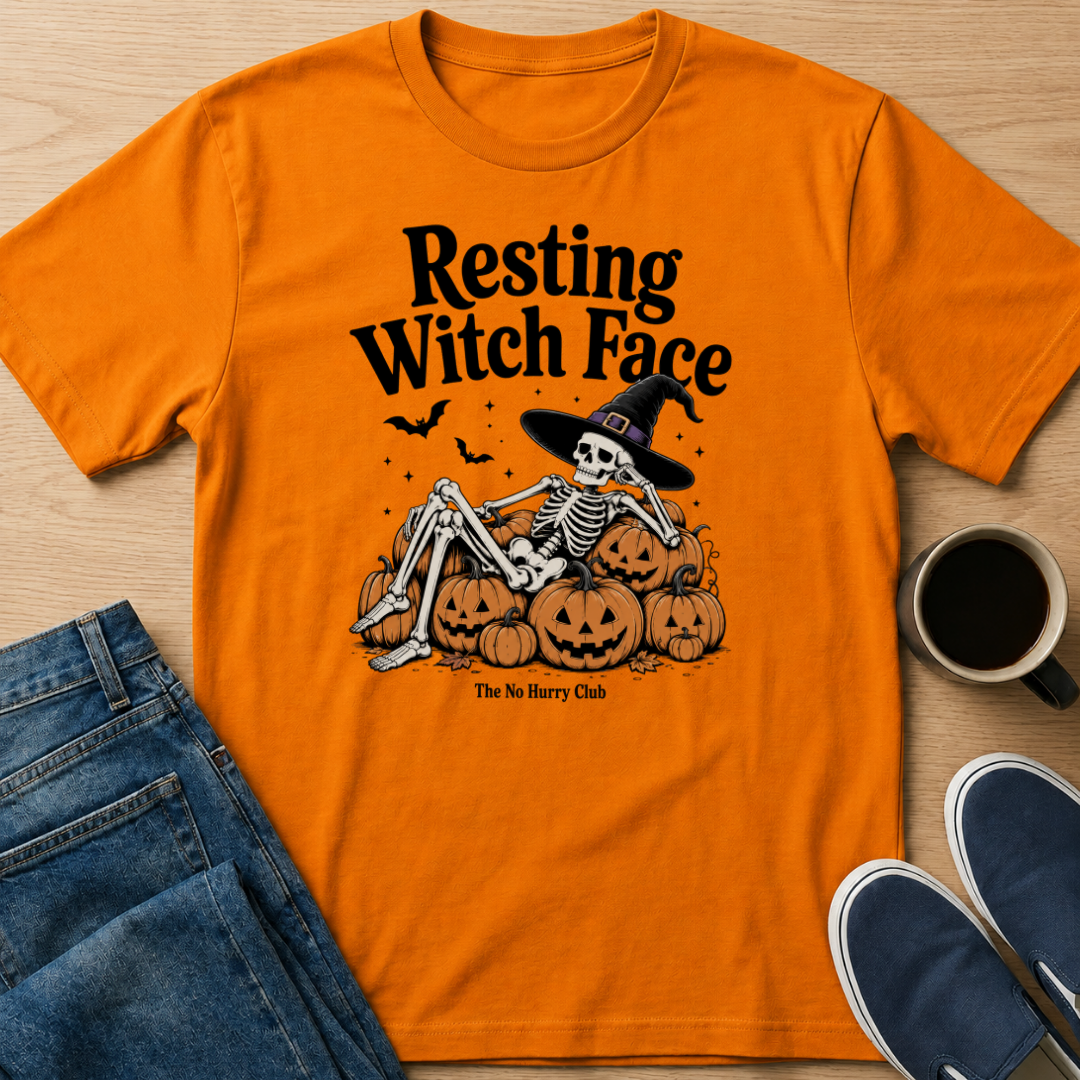 Resting Witch Face Skelly T-Shirt