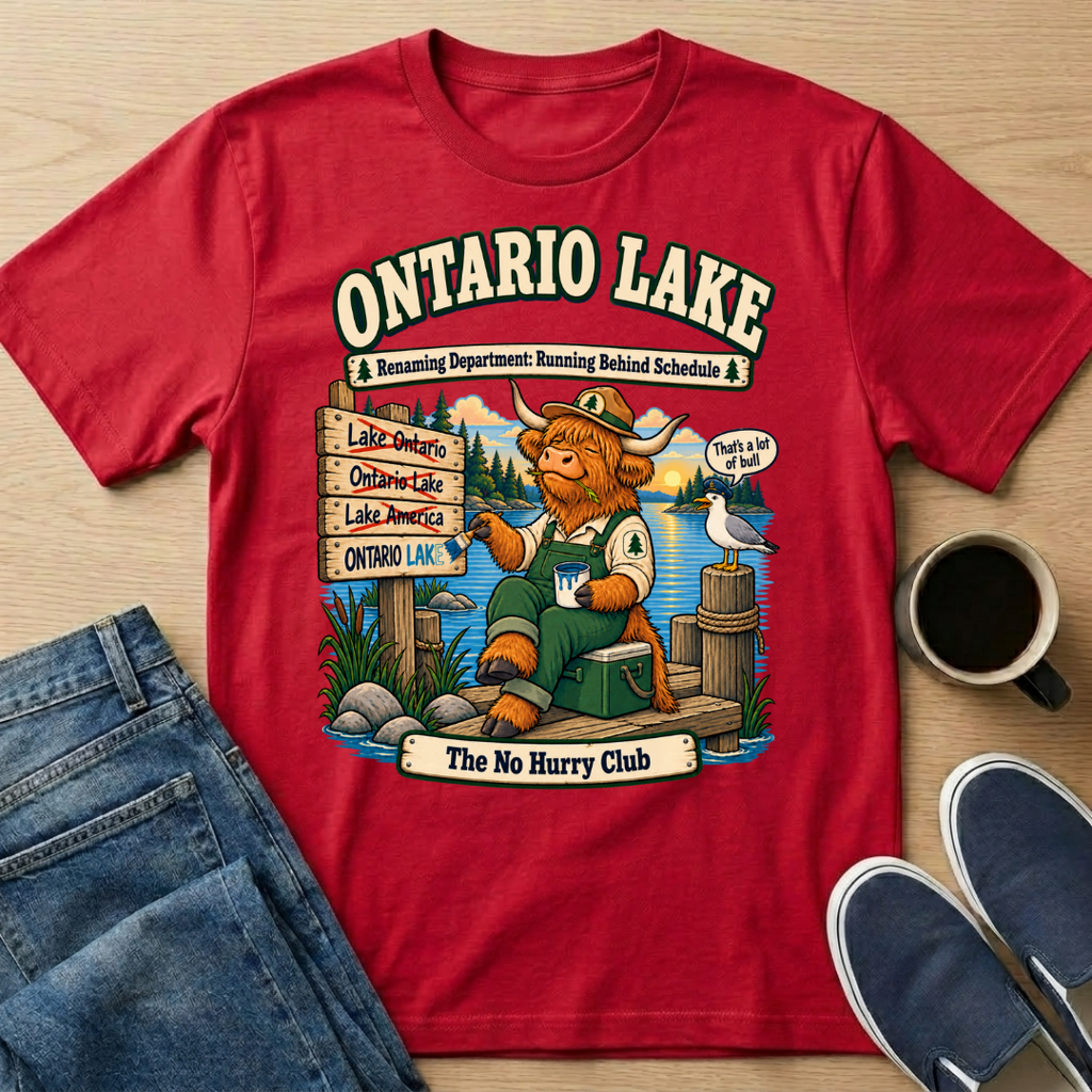 Ontario Lake Bull T-Shirt