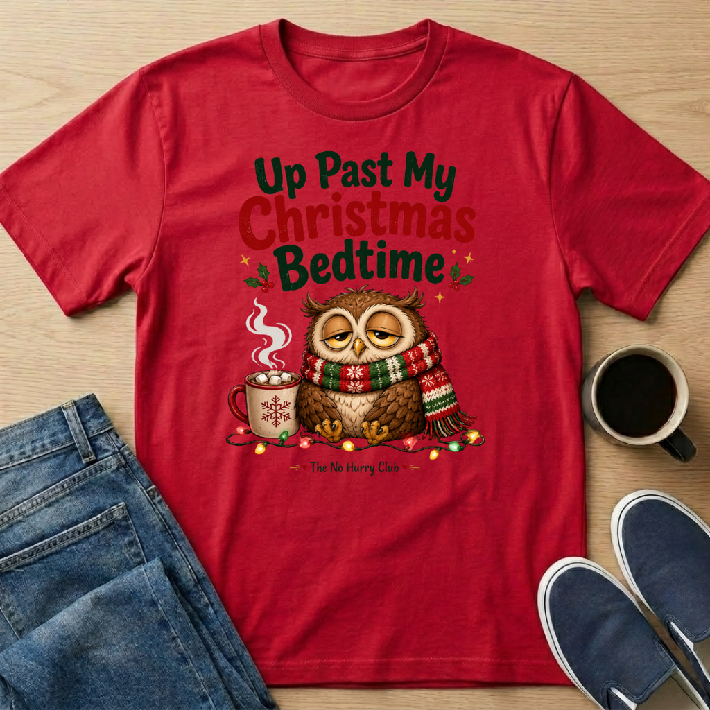 Christmas Bedtime Owl T-Shirt