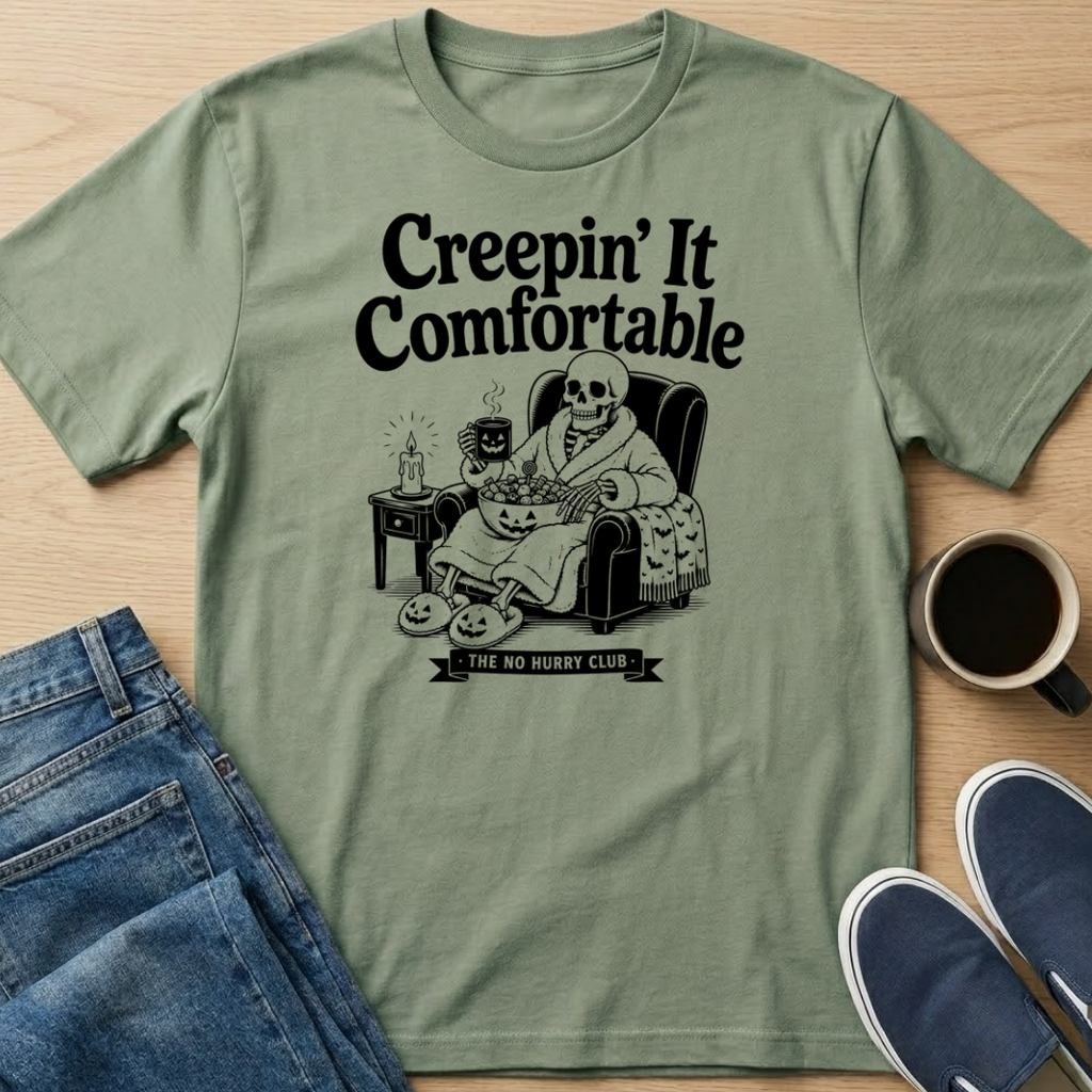 Creepin' It Comfortable Skelly T-Shirt