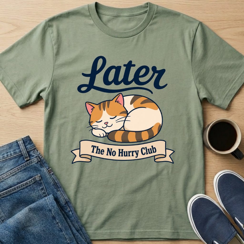 Later Cat T-Shirt