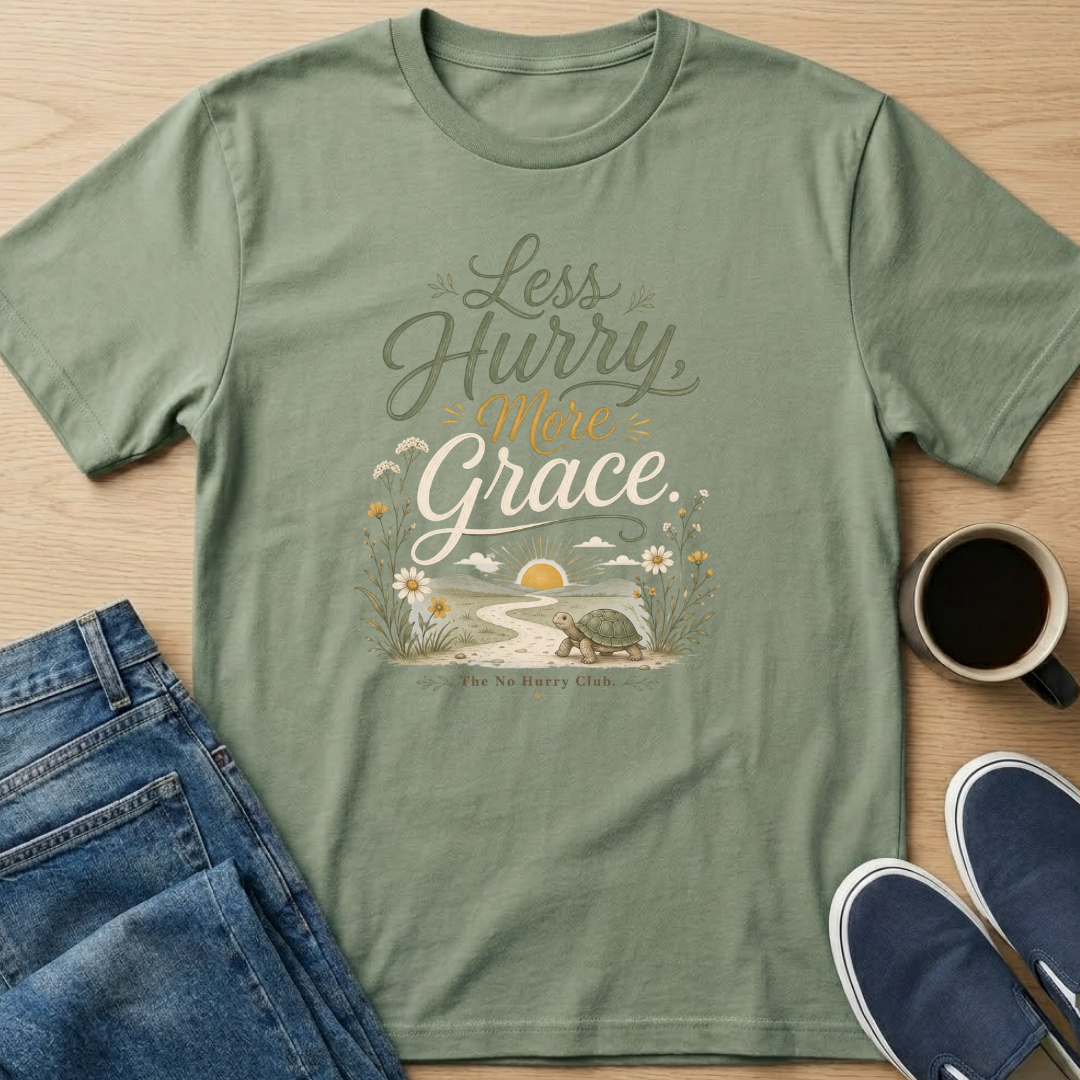 Less Hurry, More Grace T-Shirt