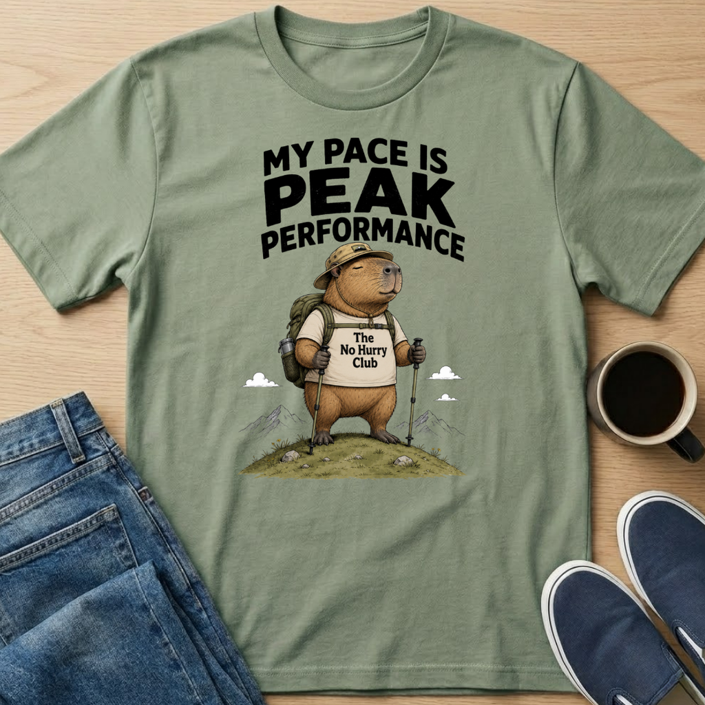 My Pace Is Peak Performance T-Shirt