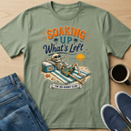 Soaking Up What's Left Skelly T-Shirt