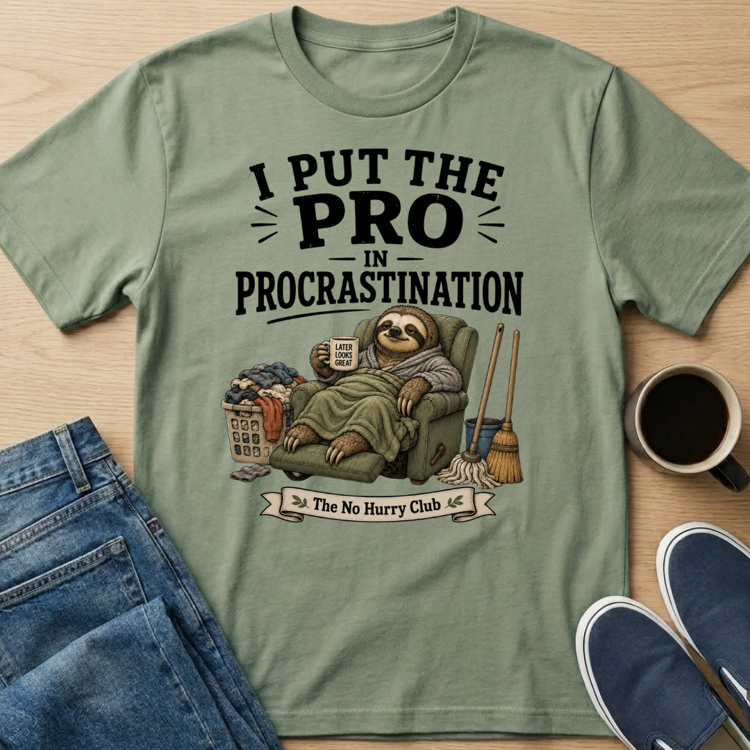 PRO In Procrastination T-Shirt