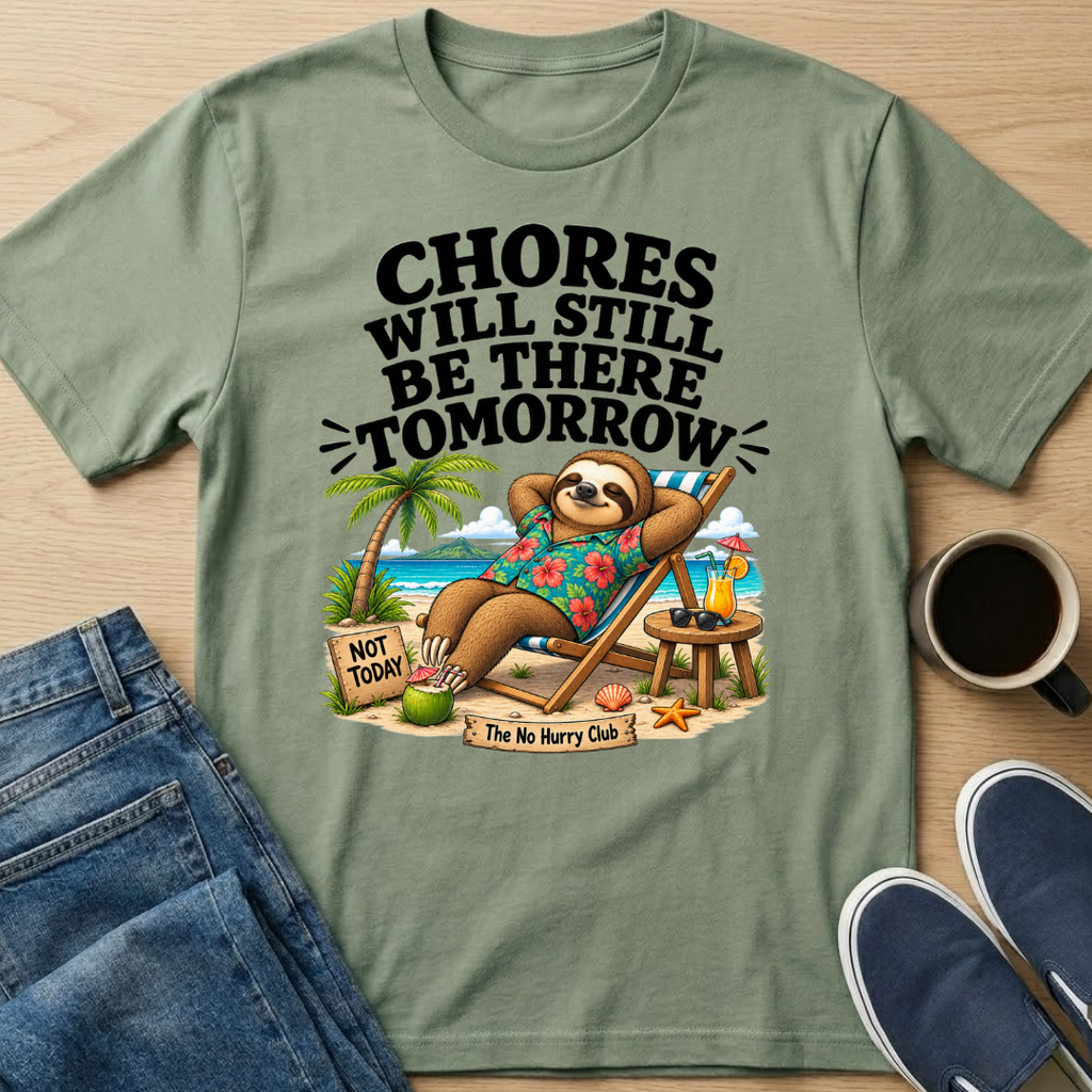 Chores Tomorrow T-Shirt