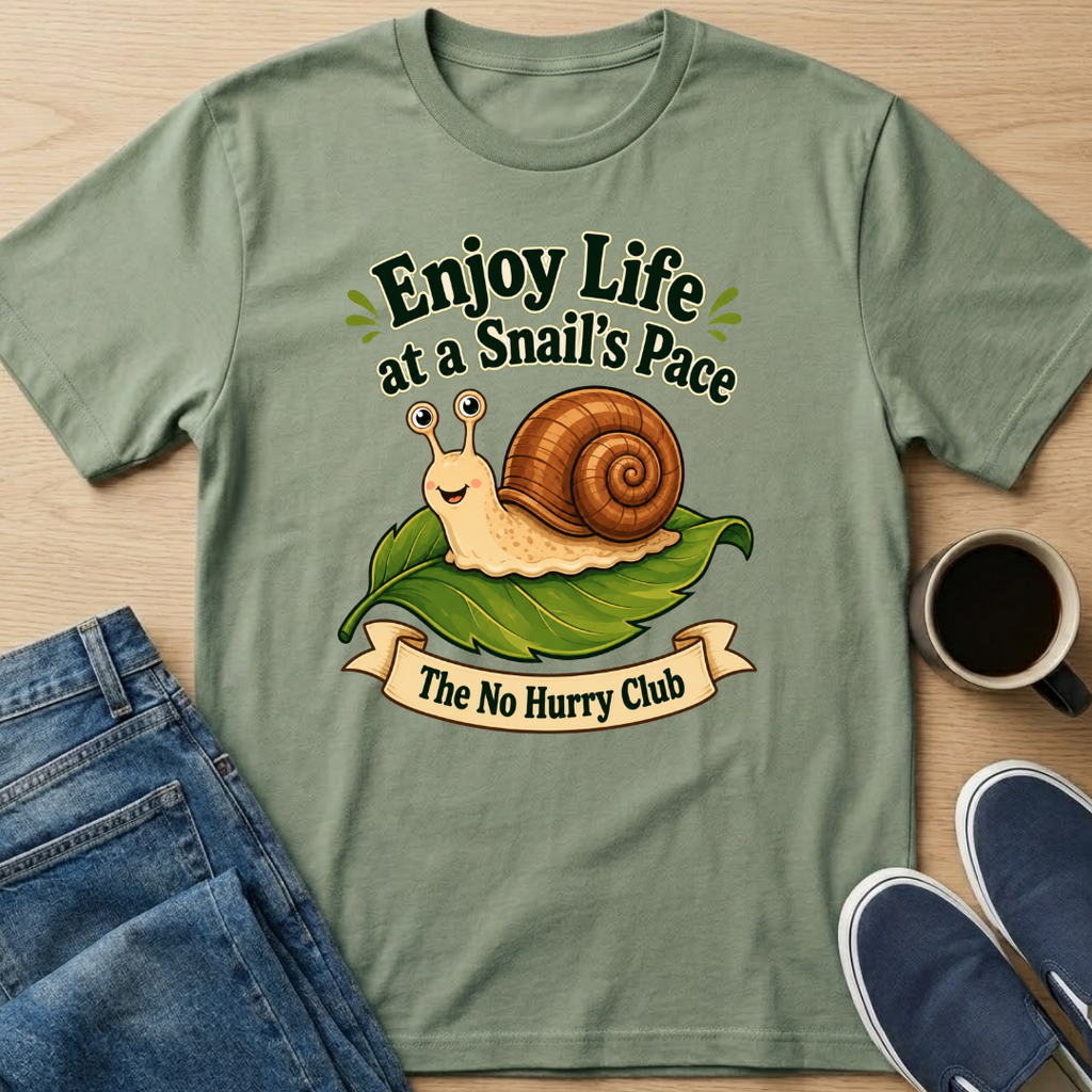 Enjoy Life Snail T-Shirt