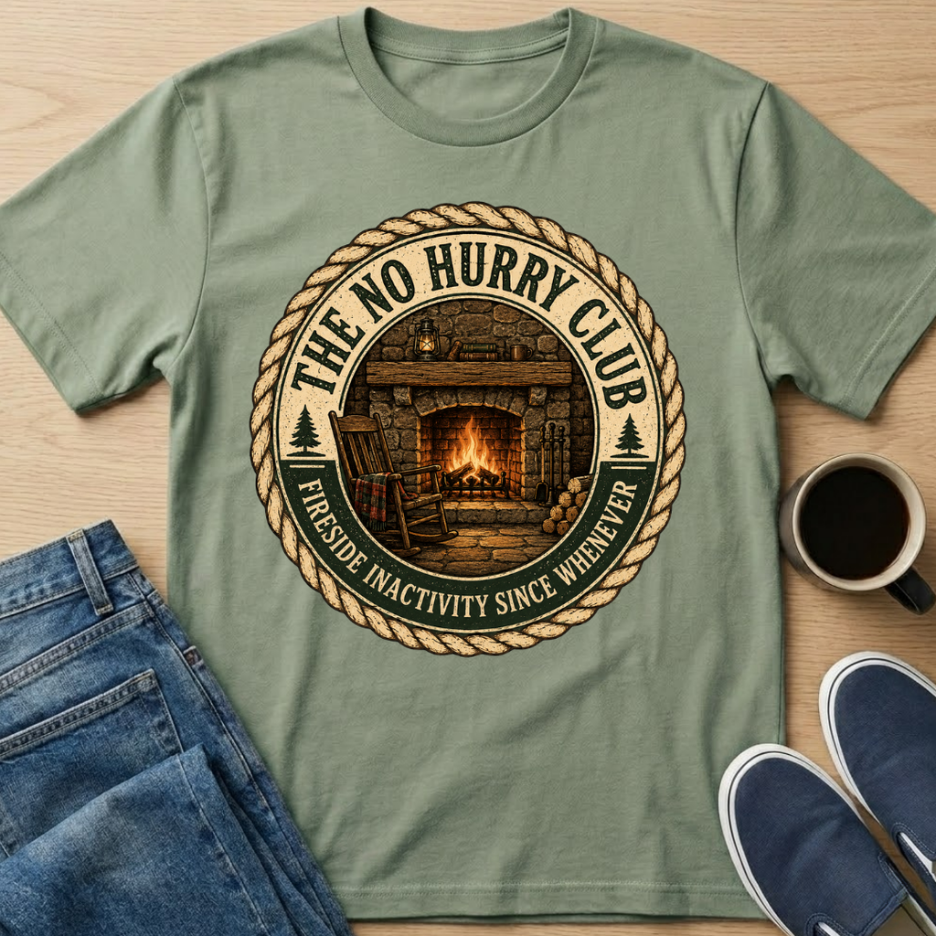 Fireplace Badge T-Shirt