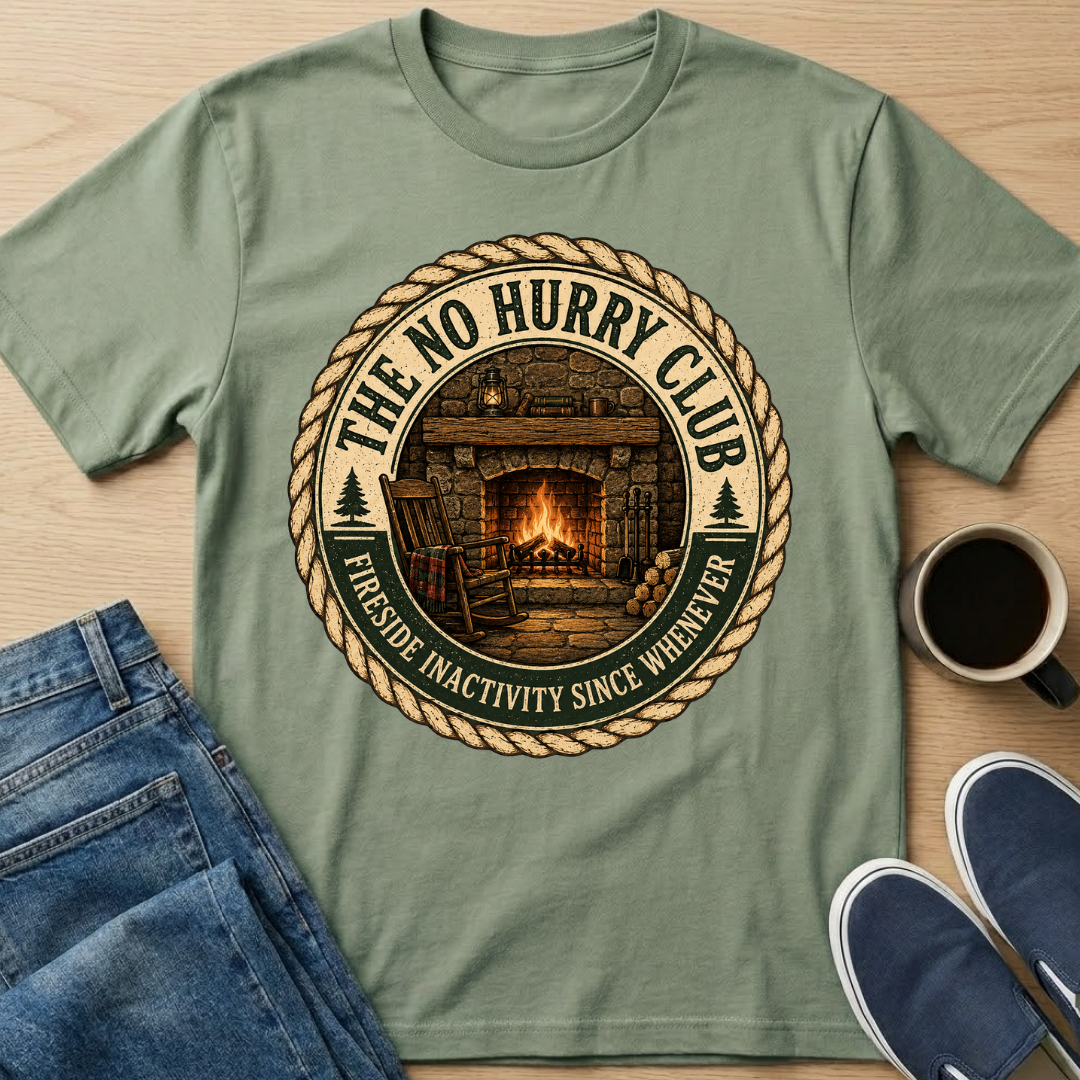 Fireplace Badge T-Shirt