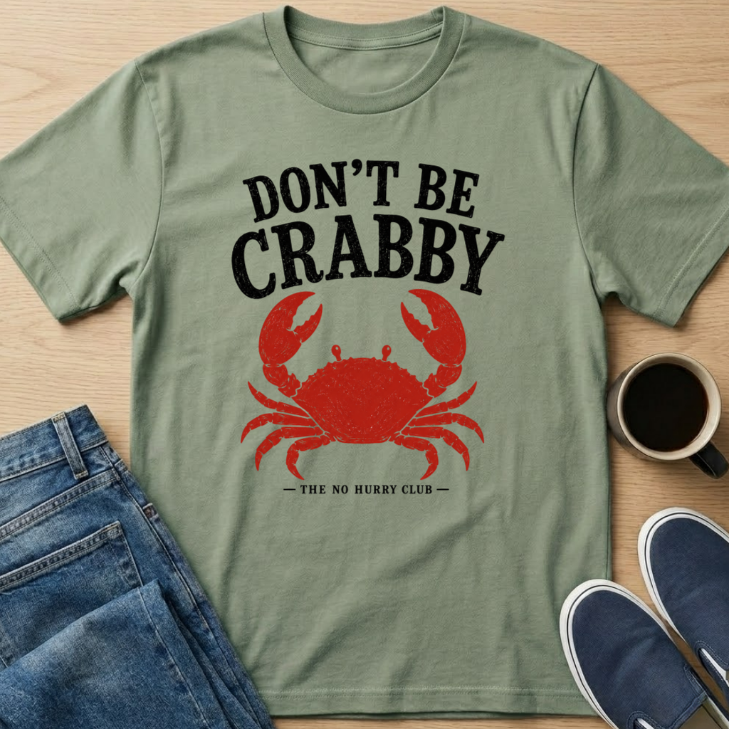 Don't Be Crabby - Red T-Shirt