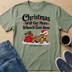 Christmas Turtle T-Shirt