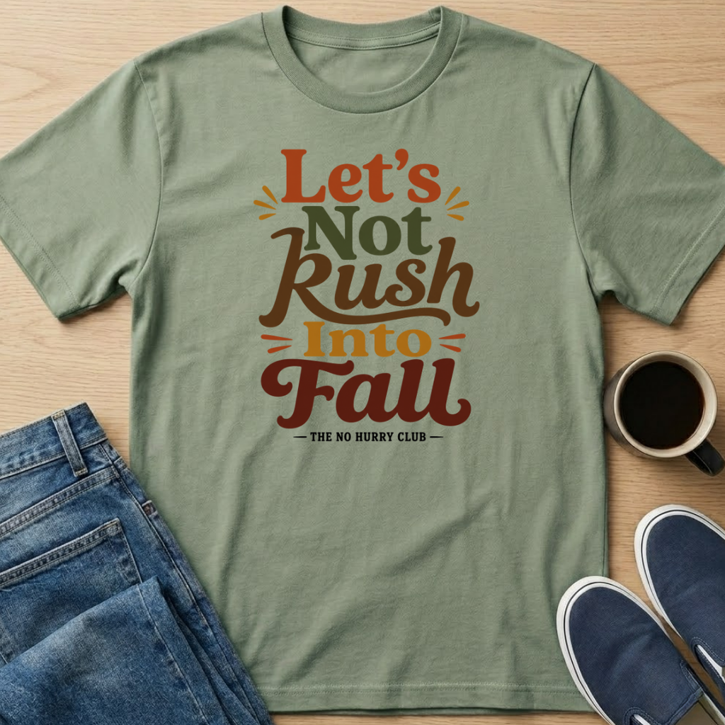 Let's Not Rush Fall T-Shirt