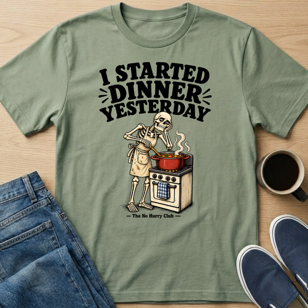 Dinner Skelly T-Shirt