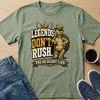 Legends Don't Rush Turtle T-Shirt
