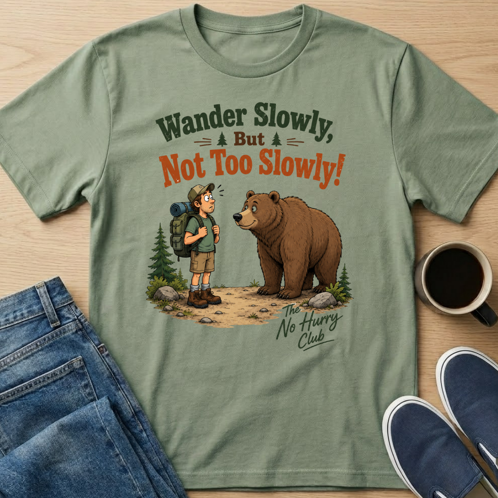 Not Too Slowly Bear T-Shirt