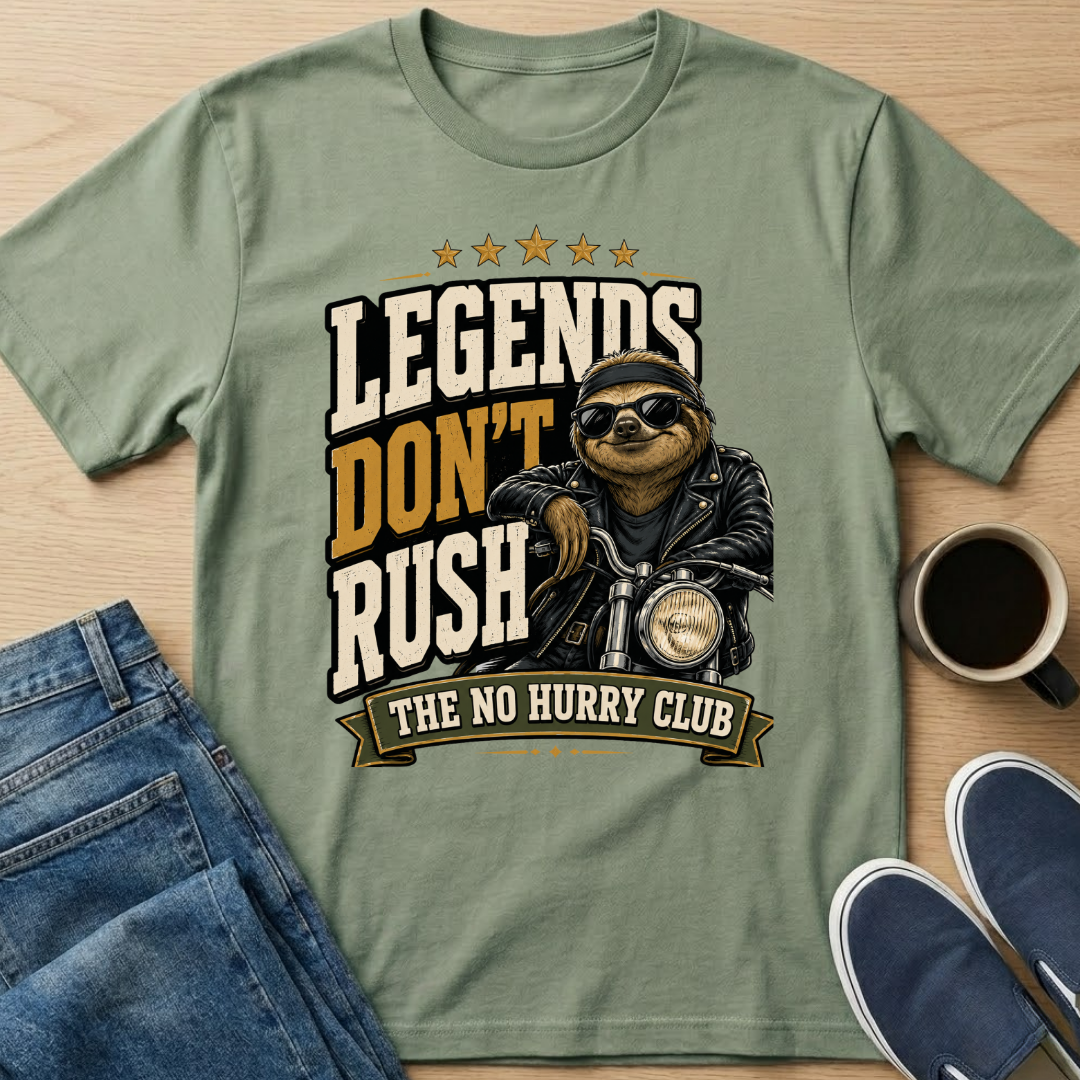 Legends Don't Rush T-Shirt