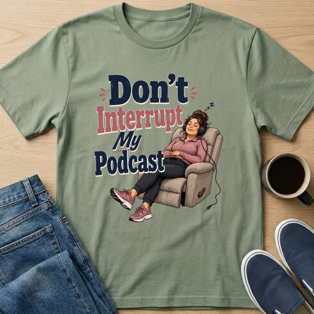 Podcast Woman T-Shirt