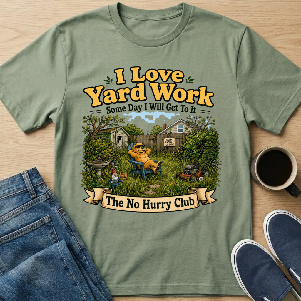 I Love Yard Work T-Shirt