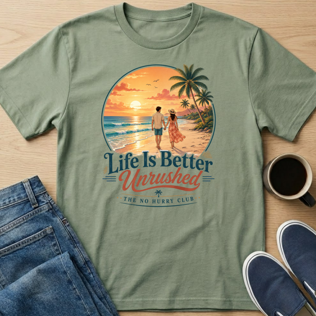 Life Is Better - Beach T-Shirt