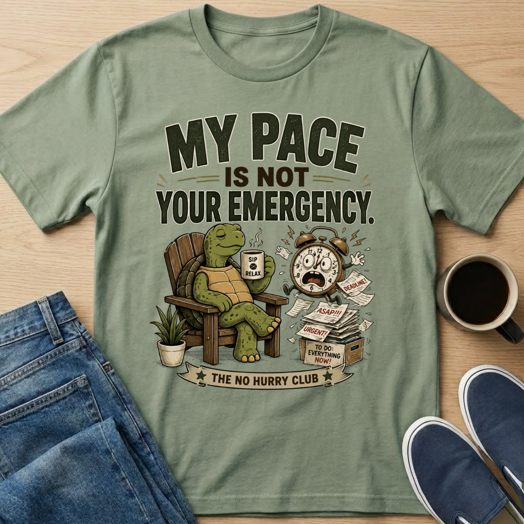 My Pace Turtle T-Shirt