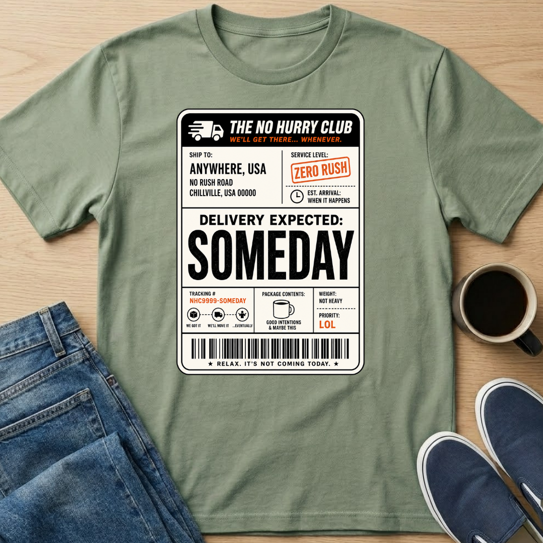Shipping Label T-Shirt
