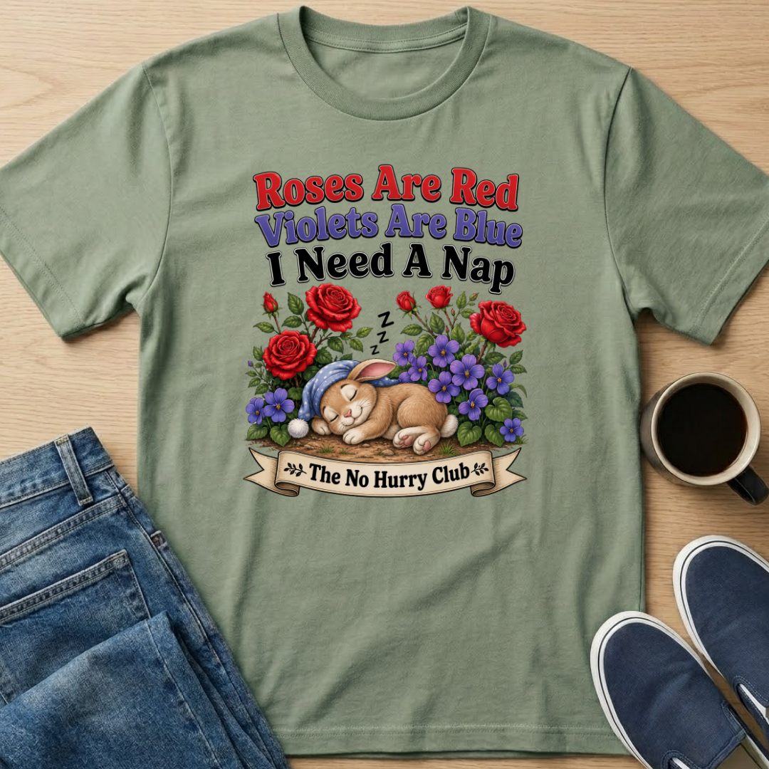 Roses Are Red Bunny T-Shirt