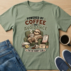 Coffee And Avoidance - Sloth T-Shirt