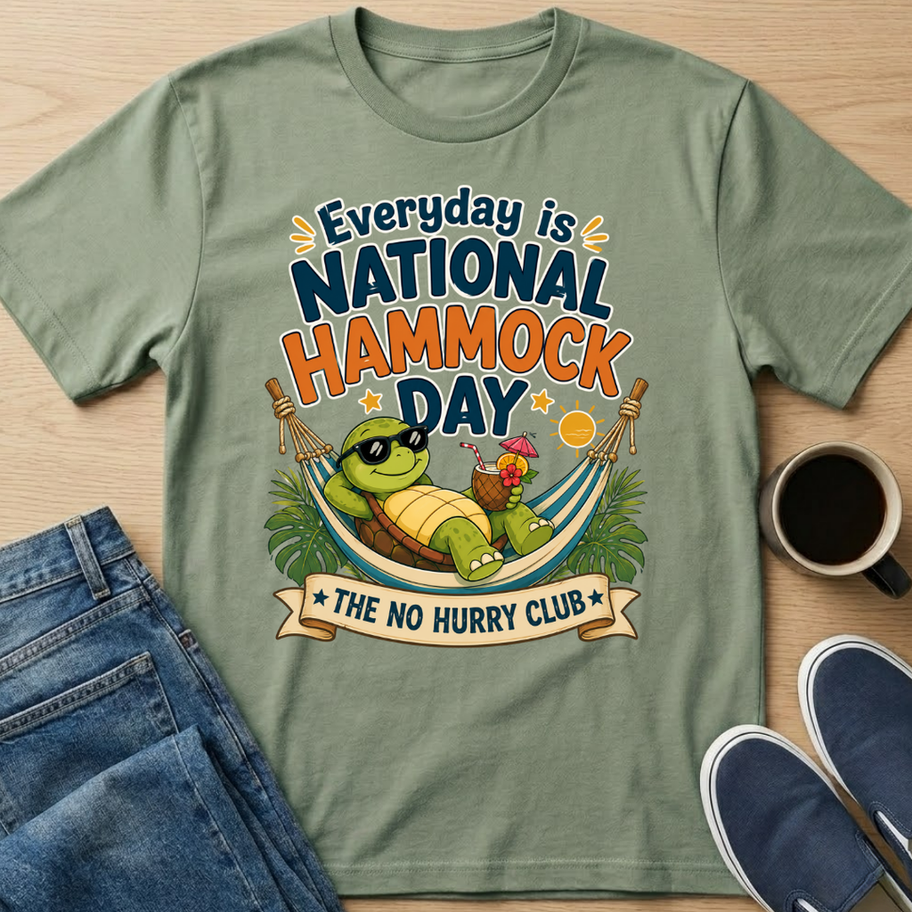 National Hammock Day T-Shirt
