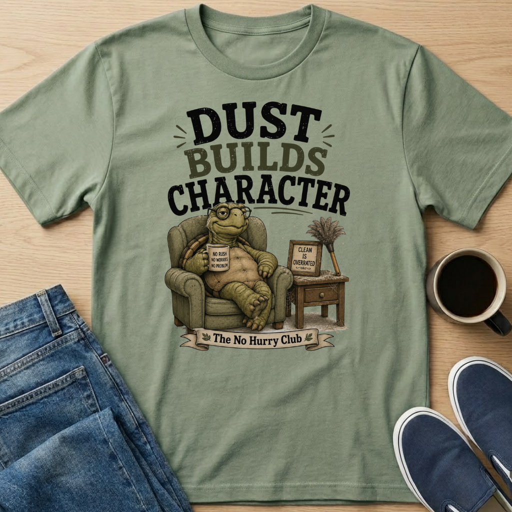 Dust Builds Character T-Shirt