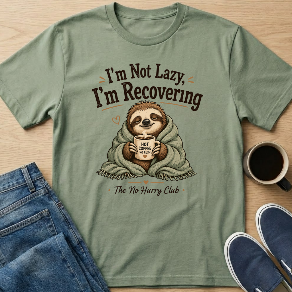 I'm Not Lazy Sloth T-Shirt