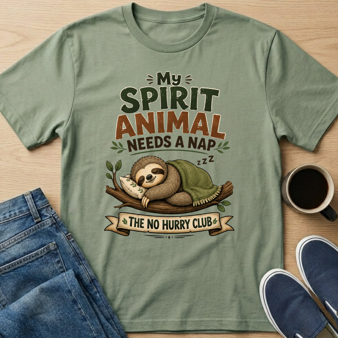 Spirit Animal Sloth T-Shirt