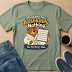 Bear in Robe T-Shirt