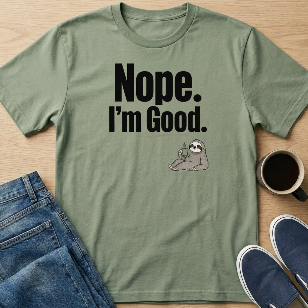 Nope. I'm Good T-Shirt