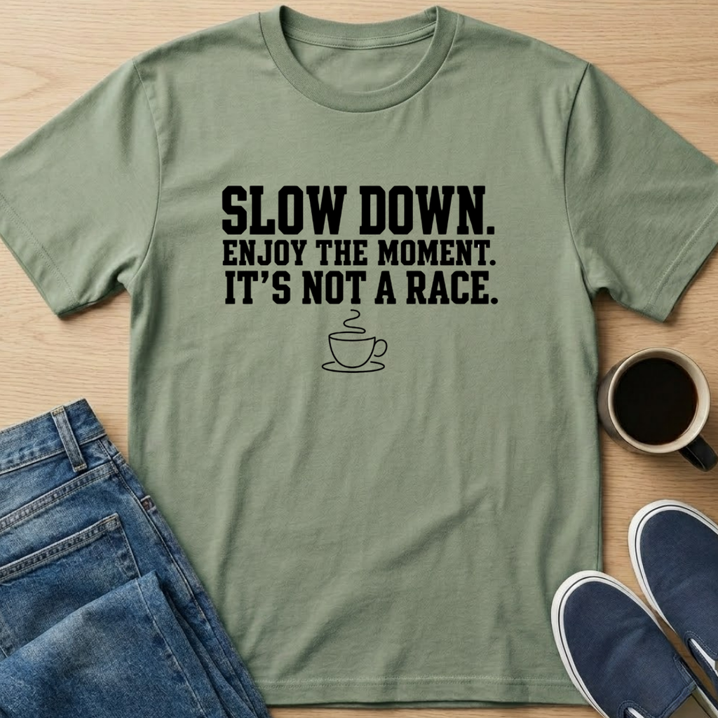 Slow Down. It's Not A Race T-Shirt