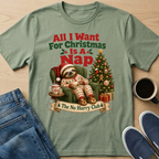Christmas Nap Sloth T-Shirt