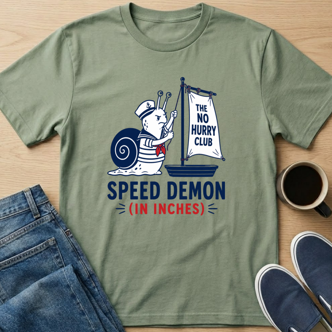 Speed Demon Snailboat T-Shirt