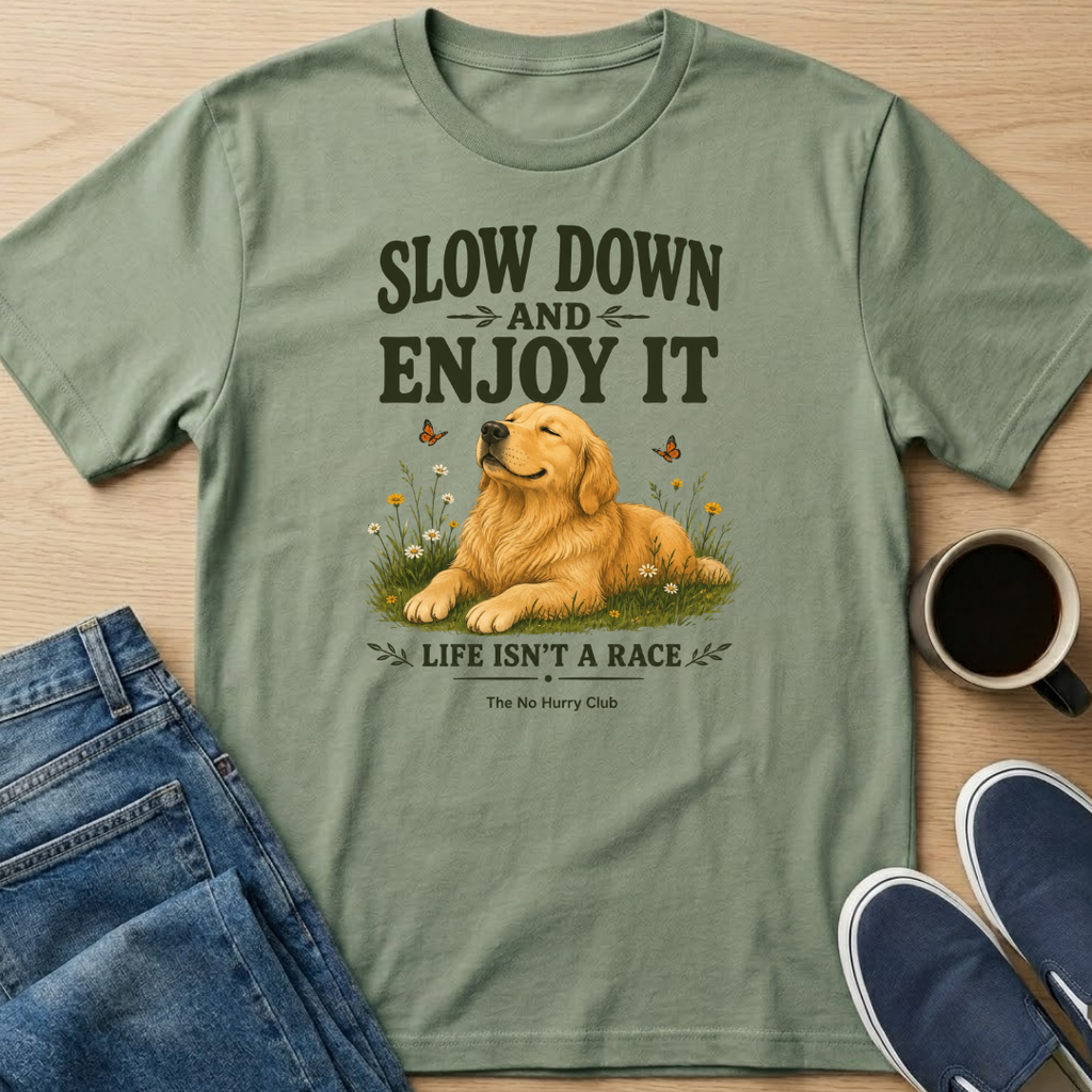 Slow Down Dog T-Shirt
