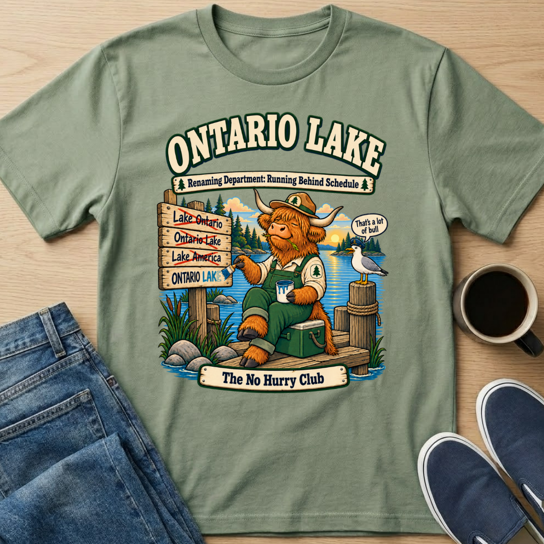 Ontario Lake Bull T-Shirt
