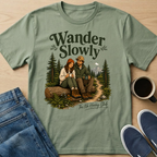 Wander Slowly Couple T-Shirt