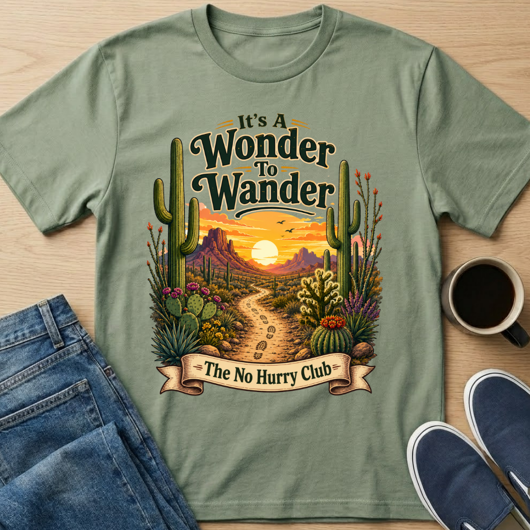 Wonder To Wander Desert T-Shirt