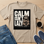 Calm Isn't Lazy T-Shirt